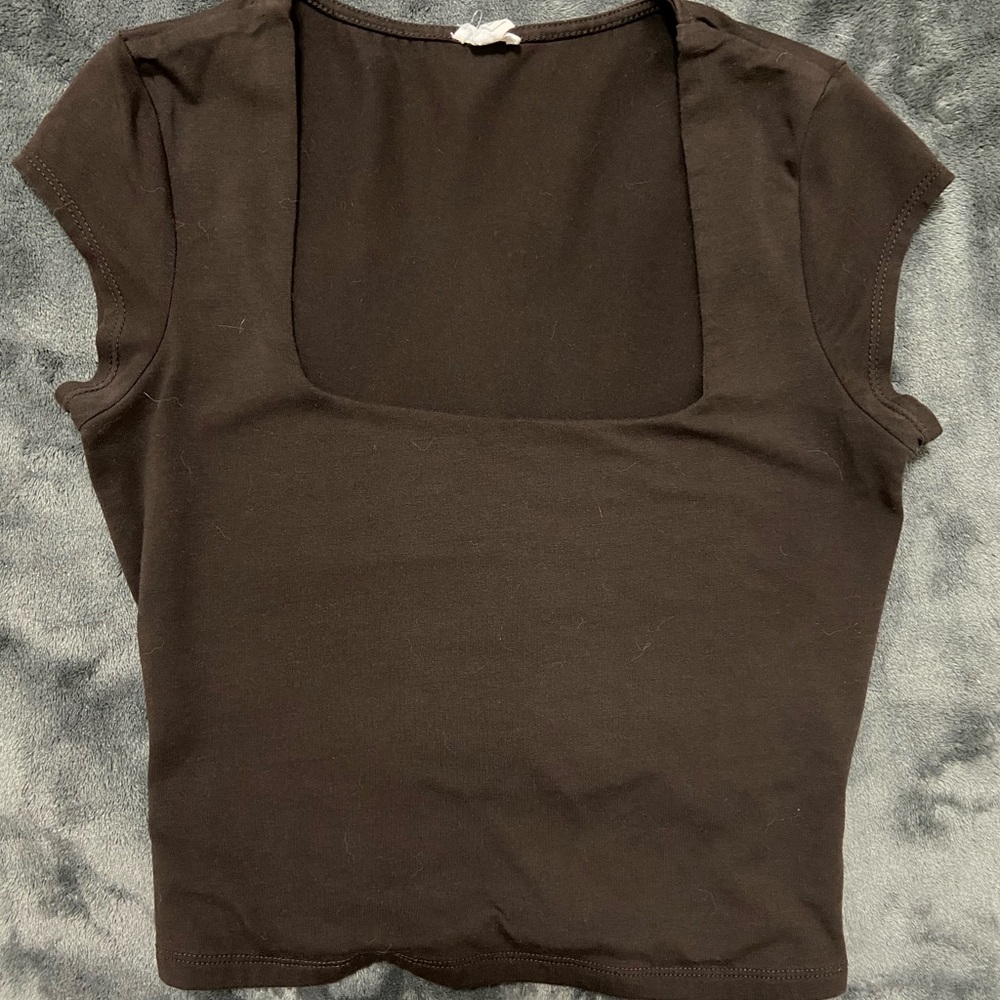 Garage Portia Square Neckline Tee
